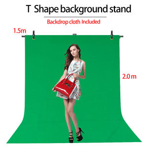 ขาตั้งอุปกรณ์เสริมกล้องและม่าน,ชุดไฟรูปตัว T หน้าจอสีเขียวฉากหลัง<span class=keywords><strong>ถ่าย</strong></span>ภาพกล้อง<span class=keywords><strong>แต่งงาน</strong></span> - Product Image 2