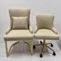Fauteuil de manucure Madamcenter pour techniciennes ongulaires, mobilier de salon pour client, poste de travail neutre pour spa et salon d'onglerie