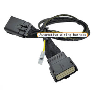 Molex MX Male Female Terminal Connector 16 Pin <b>Black</b> Housing Plug Automotive Accessory Wire <b>Harness</b> - Product Image 2