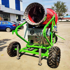 Máquina para Hacer Nieve Grande, Modelo 70 Luxury, con Motor, Color Verde, para Uso en Estaciones de Esquí - Product Image 1