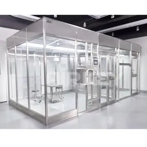 Customized electronic industry Clean room / clean booth with pass box