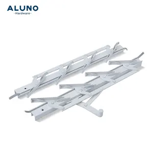 ALUNO-إطار بلاستيكي لستائر النوافذ, 6 شفرات ، ستائر بلاستيكية ، إطارات لوفر