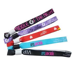 Pulsera de Tela Jacquard Personalizable con Serigrafía, Regalo Promocional Novedoso para Eventos - Product Image 1