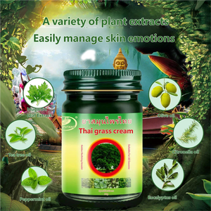 Balsem Herbal Thailand Hijau Pereda Nyeri Sakit Kepala Otot Pendingin untuk Olahraga Luar Ruangan Gigitan Serangga 10+ Tahun Pabrik OEM - Product Image 5