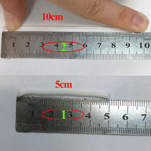 2.8 mm <span class=keywords><strong>3</strong></span> mm weiße runde elastische Ohrschlaufe für Gesichtsmaske - Product Image 3