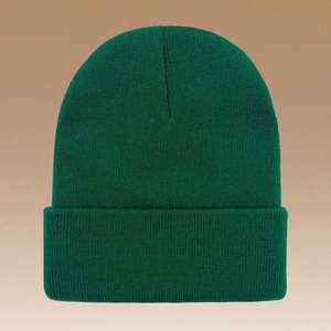Custom Logo Soft Knitted <b>Hat</b> for Men Women Warm Winter <b>Hats</b> Acrylic Knit Cuffed Beanie Cap Unisex Promotion Gift - Product Image 4