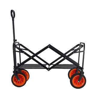 電動キャンピングユーティリティワゴンUSBポート付き折りたたみ式全地形電動カートヘビーデューティ電気キャンピングワゴン - Product Image 6