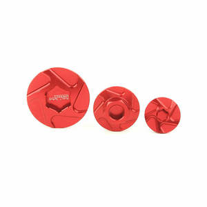 Pernos de sincronización de motor rojo para <span class=keywords><strong>Moto</strong></span>, tapones de aceite para <span class=keywords><strong>Honda</strong></span> <span class=keywords><strong>2019</strong></span> Super Cub 125 CA125A, alta calidad, suministro de fábrica, 3 uds. - Product Image 2