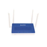 Router WiFi Smartfiber Murah Dual Band GPON 1GE+3FE+1POT+Port WiFi POE 2.4G 5G AC Xpon ONU