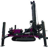 Machine de forage de puits d'eau avec système de forage double eau-air pour puits profonds