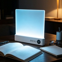 Lampe de lecture portable F17 améliorée pour tablette/chevet, protection oculaire, 3W, à clipser, pour dortoir et étude
