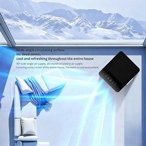 Ventilateur Rafraîchisseur d'<span class=keywords><strong>Air</strong></span> Évaporatif Portable 75W avec Télécommande Mécanique et Double Alimentation, Certifié CE - Vente en Gros Usine - Product Image 4