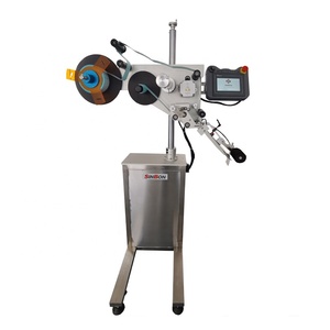 Sinbon tự động dính túi nhựa Pouch hộp phẳng carton Sticker labeler máy dán nhãn - Product Image 1