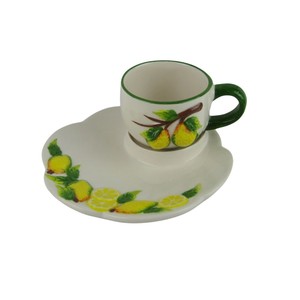 Nuovo disegno <span class=keywords><strong>limone</strong></span> pattern di ceramica burro piatto piatto con coperchio - Product Image 6