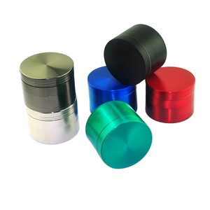 Grinder per Erbe in Lega di Zinco con LOGO Personalizzato, 40 50 55 63mm-4, Dichavador, Accessori per Fumatori - Product Image 1