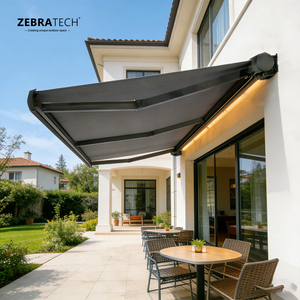 <span class=keywords><strong>Toldo</strong></span> Retráctil <span class=keywords><strong>de</strong></span> Aluminio <span class=keywords><strong>de</strong></span> Lujo con Control Remoto Motorizado para Garaje, <span class=keywords><strong>Toldo</strong></span> para Lluvia y Extensión <span class=keywords><strong>de</strong></span> Sombra para Cochera - Product Image 1