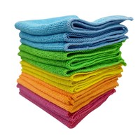 Tissu de nettoyage en microfibre, 50 pièces, super absorbant, 30x30 12 pouces x 12 pouces, 24 paquets