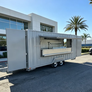 Nouvelle Remorque Alimentaire Conteneurisée Préfabriquée 2026 Entièrement Équipée – Cuisine Mobile pour Vendeurs, Installation Facile sur 4 Roues, Certifiée CE - Product Image 1