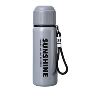 Simple 316 Stainless Steel Insulated Water Bottle With One Button Opening Portable Direct Drinking Travel Outdoor Cup - Product Image 4