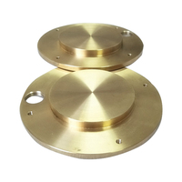 Pièce usinée CNC sur mesure en aluminium 6061 anodisé de qualité supérieure, blocs en aluminium, prototypage à faible volume, coque en laiton, pièce métallique