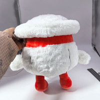 Fabricants de peluches de décoration de voiture personnalisées Poupée de maison mignonne blanche de dessin animé Jouets en peluche personnalisés mignons pour enfants