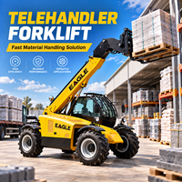 Heißer Verkauf: Teleskopstapler 3 Tonnen 4x4 EPA Telehandler Teleskoplader für Höhenarbeiten