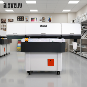 Iloveuv Uv <b>Printer</b> <b>with</b> 90*60cm Flatbed Auto Scanning All-In-One UV for Phone case Wood Metal Acrylic - Product Image 1