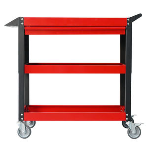 Chariot à outils d'atelier en acier inoxydable, antivol, verrouillable, étanche, capacité de charge de 300 kg, ODM/OEM/OBM - Product Image 2