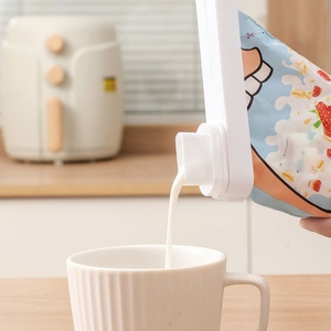 <b>Plastic</b> Spout Closure Clips for <b>Kitchen</b> Food Household Milk Powder Snack Bag Cooler with Lid for Food Storage - Product Image 4