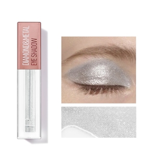 Bán buôn nhãn hiệu riêng Hot Bán long lanh lỏng ánh sáng lung linh <span class=keywords><strong>Eyeshadow</strong></span> không thấm nước lâu dài kim loại kim cương <span class=keywords><strong>Eyeshadow</strong></span> - Product Image 1