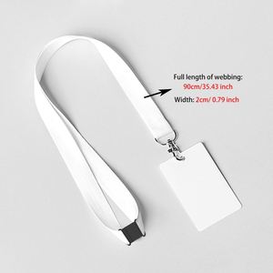Eco-Friendly OEM ID Card Holder Lanyard with <b>Hook</b> for Business Card, Wedding Gift - Product Image 2