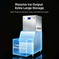 Machine à glace en flocons doux, glace granulaire fine, facile à façonner, machine à glace commerciale