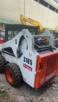   Chargeuse compacte d'occasion S185 S77 haute performance pour les entreprises de location