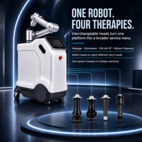 Robot de massage intelligent ZCH 4 en 1, conception mobile avec poignée intégrée et roues verrouillables pour spa commercial
