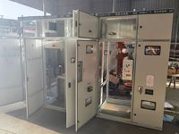 Ensemble complet personnalisable de commutateurs mobiles moyenne et haute tension avec armoire de commande PLC à boîtier fixe pour équipement de distribution électrique
