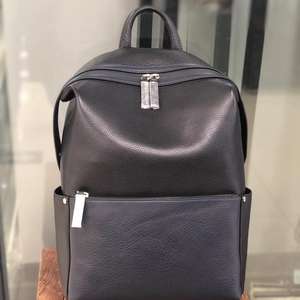 Sac à dos de luxe <span class=keywords><strong>en</strong></span> cuir pleine fleur grainé pour homme, sacoche d'affaires pour ordinateur portable <span class=keywords><strong>en</strong></span> cuir de vachette importé de première qualité, sac à dos de voyage exécutif personnalisé - Product Image 2