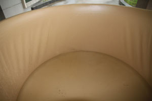 Jacuzzi de leña para 4 personas, spa exterior de cedro con estufa de leña de acero inoxidable - Product Image 6