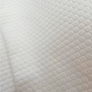 Lingettes de préparation jetables absorbantes multi-usages à motif hexagonal en polyscellulose pour nettoyage industriel, faible peluchage, en boîte pop-up - Product Image 5