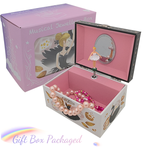 Boîte à bijoux musicale classique Jakos Factory Ballerina pour filles, boîte de rangement personnalisée, boîte à musique, cadeau <span class=keywords><strong>d</strong></span>'anniversaire - Product Image 3