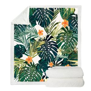 Manta Reversible de felpa <span class=keywords><strong>Sherpa</strong></span>, <span class=keywords><strong>colcha</strong></span> de lujo personalizada para sofá o sofá - Product Image 1