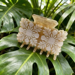 กิ๊บติดผมอะซิเตทสไตล์ฮาวายลายดอกไม้และต้นไม้การ์ตูน ขนาด 10 ซม. สำหรับเด็กและผู้หญิง ใช้ได้ทุกวัน - Product Image 5