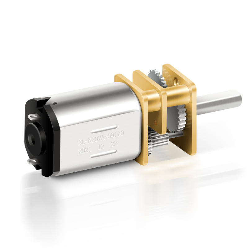 N20 DC Gear Motor with Encoder for Door Lock Shaft Micro