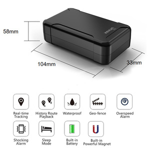 2023 XEXUN <span class=keywords><strong>GPS</strong></span> 10000Mah Dung Lượng Pin Xe Theo Dõi Thiết Bị Với Nam Châm Sạc Không Dây <span class=keywords><strong>Gps</strong></span> Tracker - Product Image 3