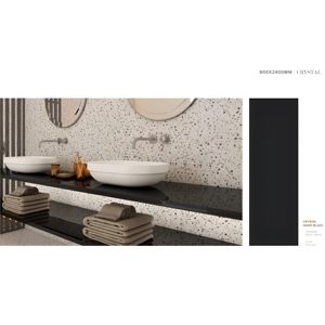 Losa de piedra sinterizada de nogal nano cristalino de lujo de 800x2400 mm y 15 mm de grosor, baldosa de porcelana para mesas de comedor - Product Image 6