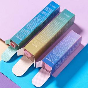 Scatole lucidalabbra vuote OEM che confezionano scatole confezionate cosmetiche organiche per la cura della pelle rossetto carta patinata - Product Image 2