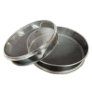 20 30 cm diameter 50 75 150 200 500 micron stainless steel mesh sieve