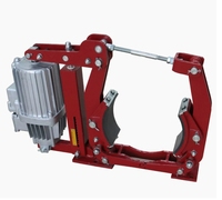 Frein à tambour hydraulique robuste en alliage d'aluminium pour grue, machines de levage et treuil