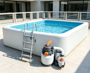 สระว่ายน้ำพกพา Vanace สำหรับใช้ในสวนกลางแจ้งและสนามหลังบ้าน - Product Image 1