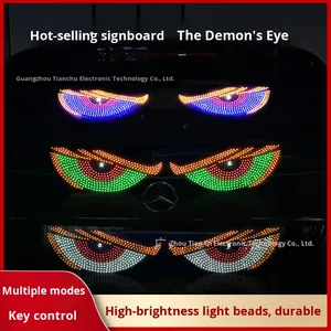 Luce di Avvertimento LED Dinamica Occhio del Diavolo <span class=keywords><strong>XL</strong></span> 1W per Camion e Veicoli da Carico, Adattamento Universale 5V - Product Image 6