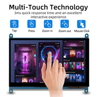 7 Inch IPS LCD Capacitive Touch Screen 800X480 Resolution for Raspberry Pi 3 4 5